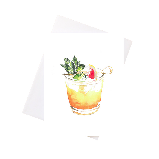 Mai Tai Card