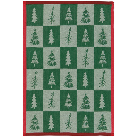 Christmas Tree Jacquard Dishtowel