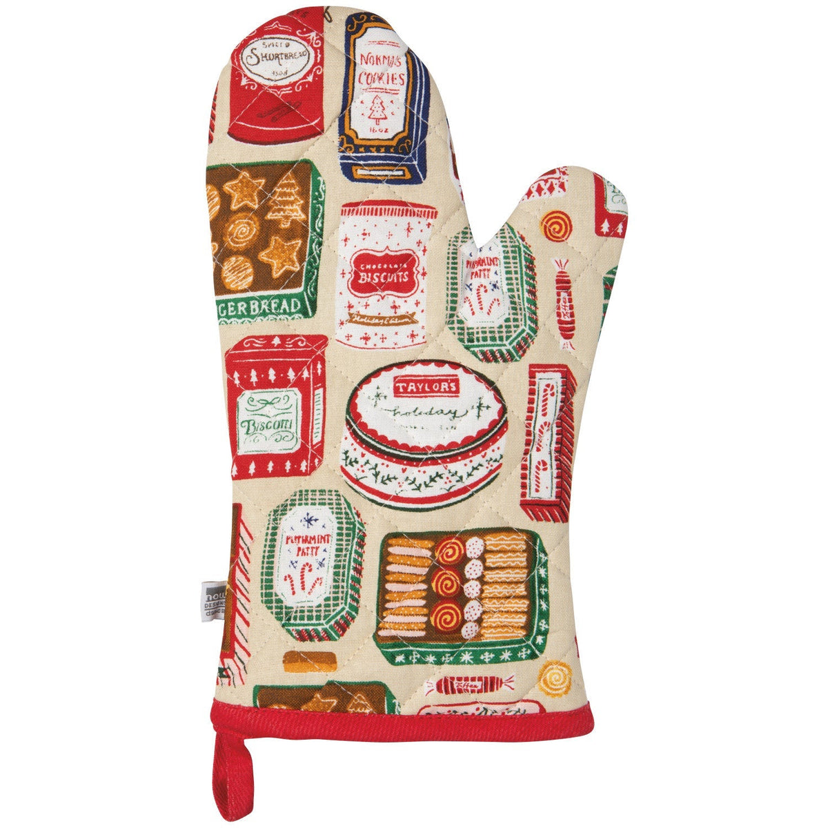 Sugar and Spice Oven Mitt Set of 2