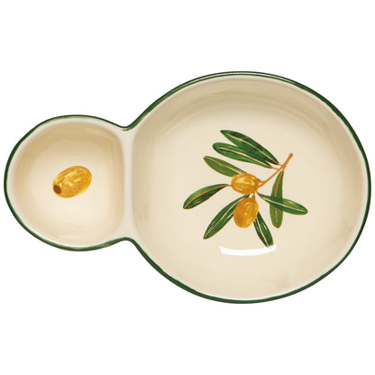 Olive Dish Divided