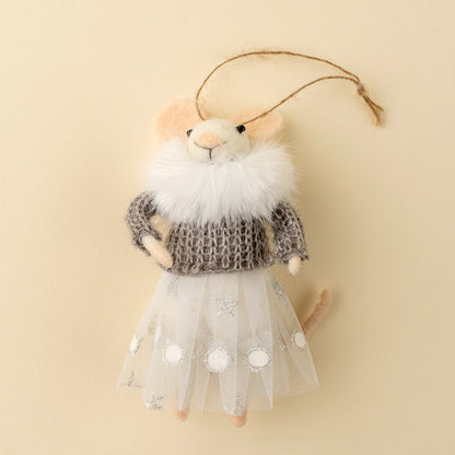 Party Dress Penelope Mouse Holiday Ornament