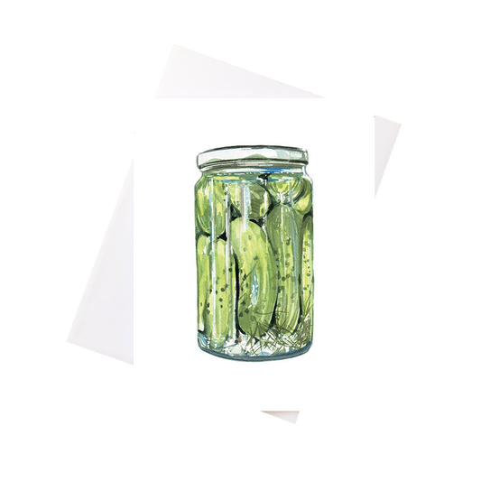 Pickles Jar Card