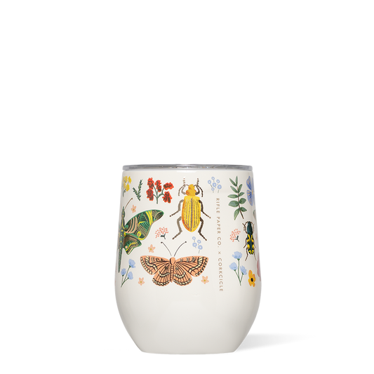Rifle Paper Curio Cream Stemless - 12oz