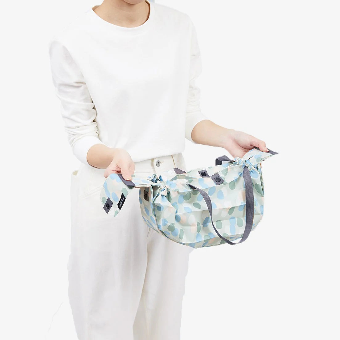 Shupatto Compact Reusable Bag Medium Arare Hailstone
