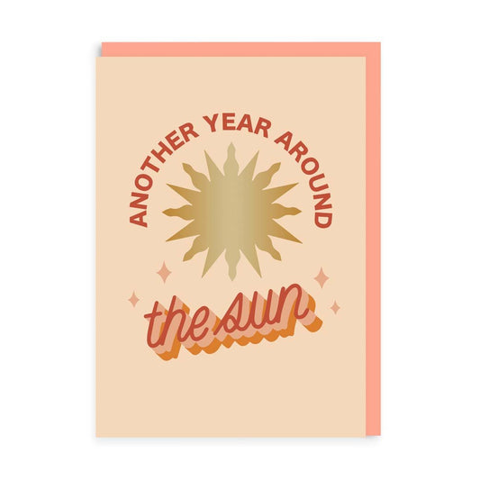 Another Year Around The Sun Card