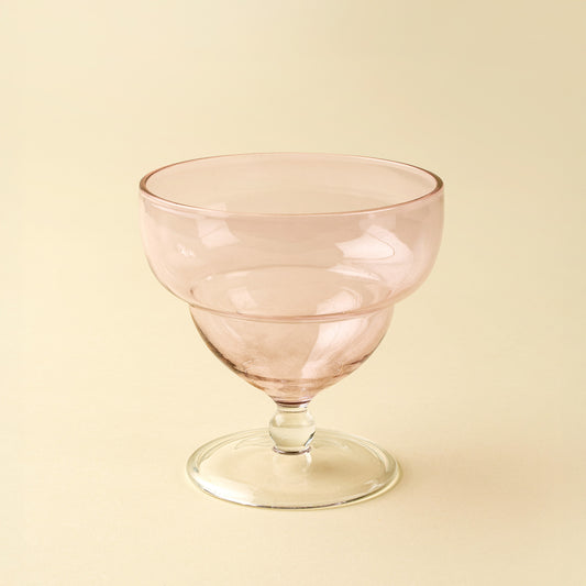 Savoy Coupe Glass Pink