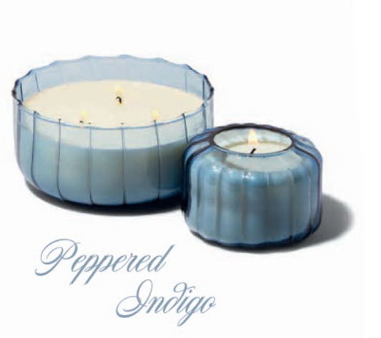 Ripple Collection Peppered Indigo Candle