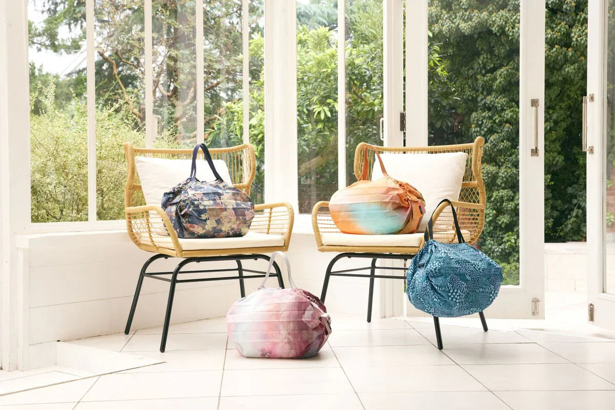 Shupatto Recycled Dreamy Conservatory Collection Medium Ivy Leaves Reusable Bag