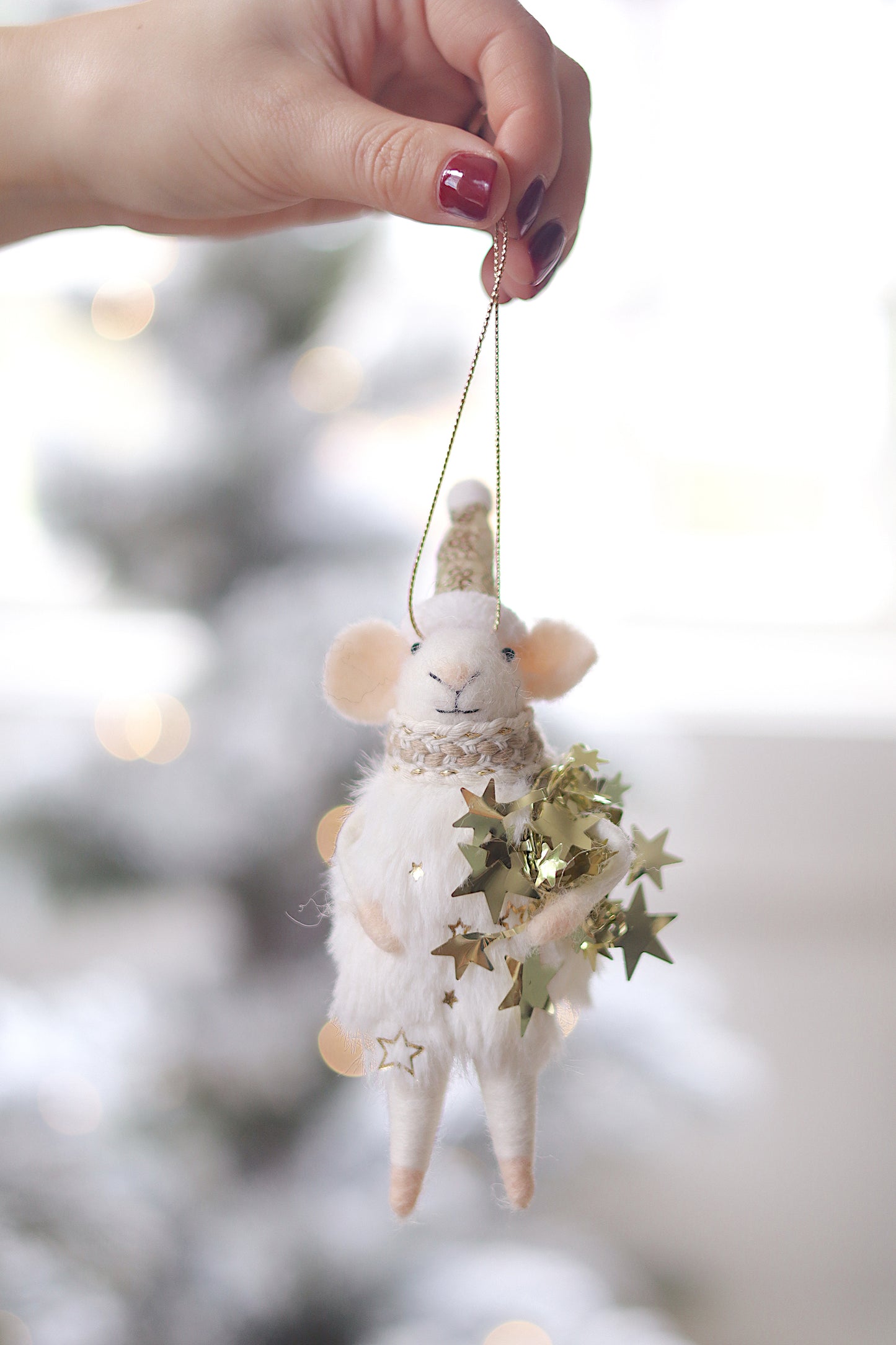 Starbright Simon Mouse Holiday Ornament
