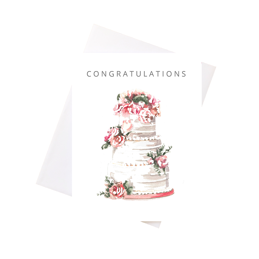 Wedding Cake Card