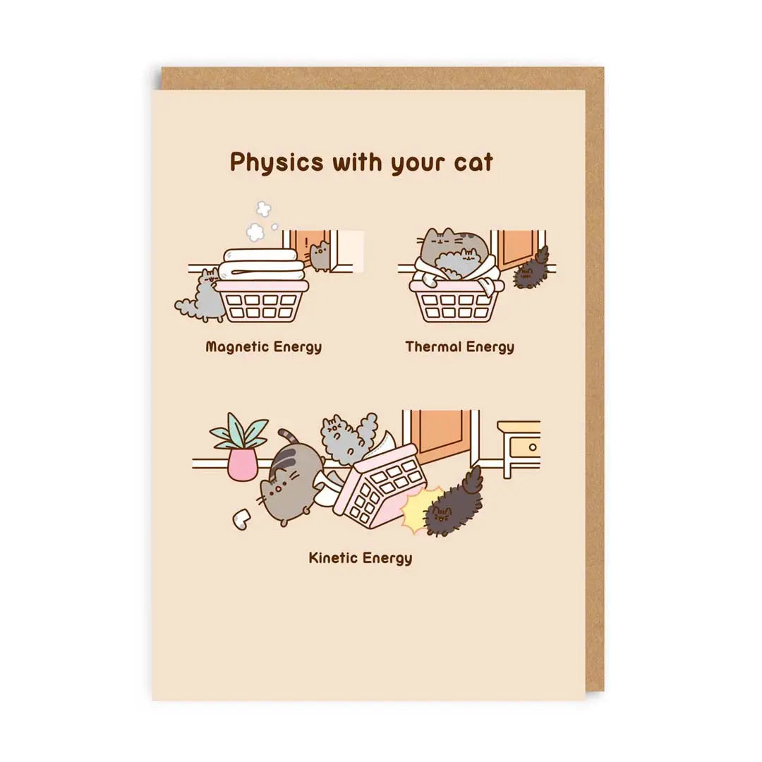Physics With Your Cat Card
