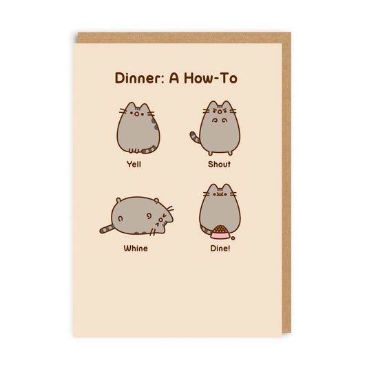 Dinner: A How To Card