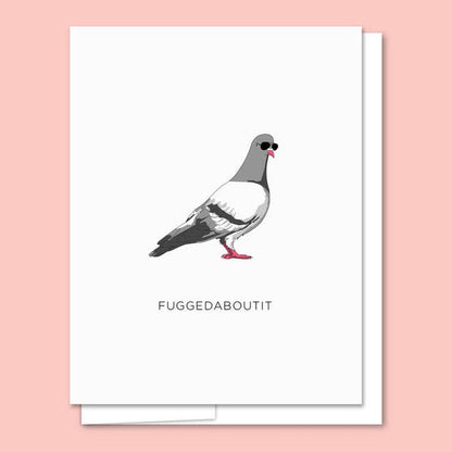 Pigeon Letterpress Card