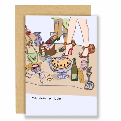 Dancing On Tables Card