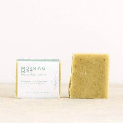 Morning Mist Natural Vegan Organic Soap Bar