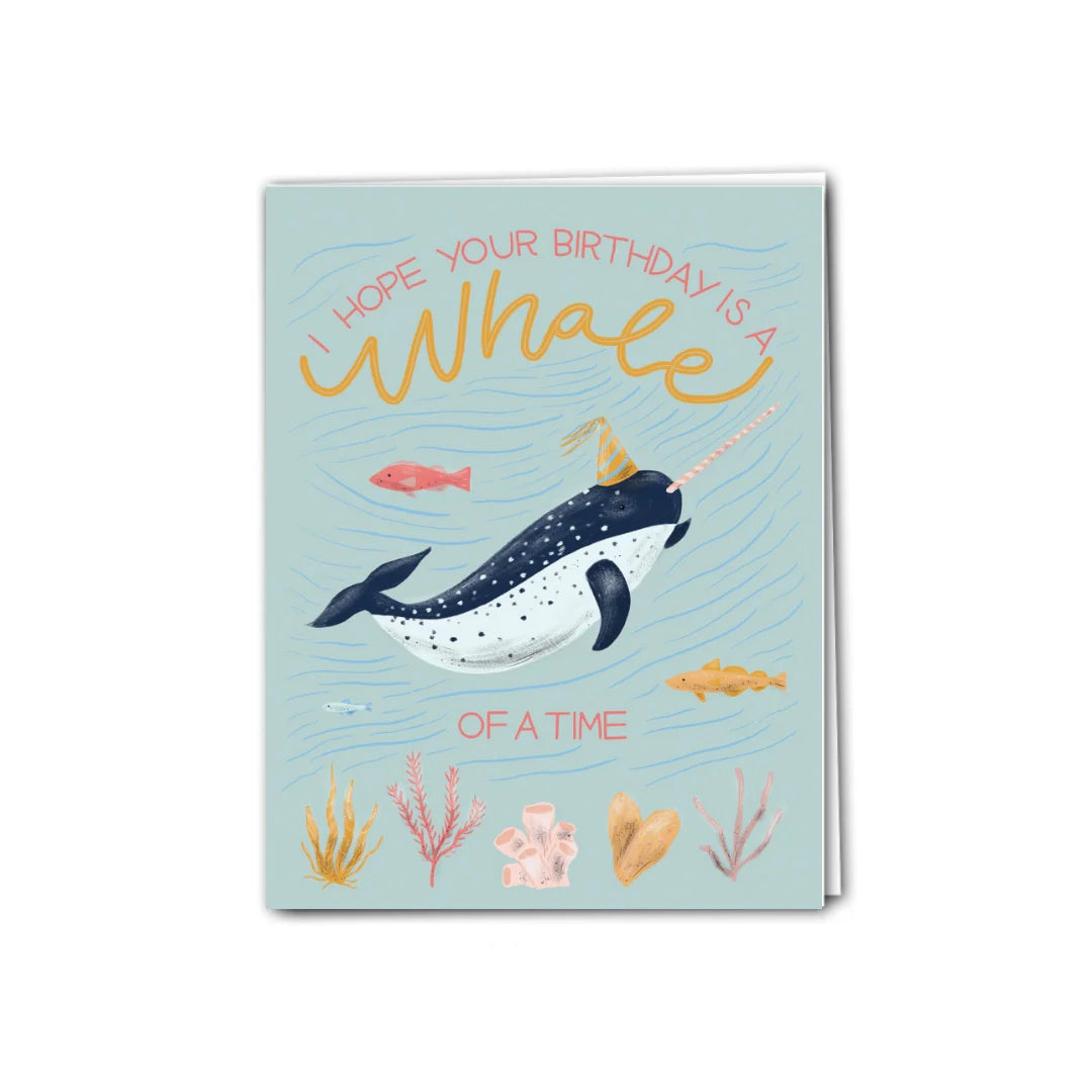 Have A Whale Of A Birthday Card