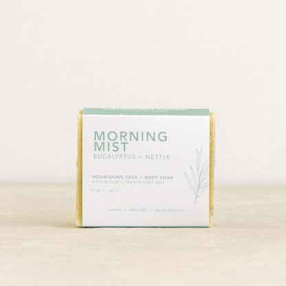 Morning Mist Natural Vegan Organic Soap Bar