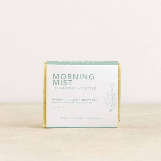 Morning Mist Natural Vegan Organic Soap Bar