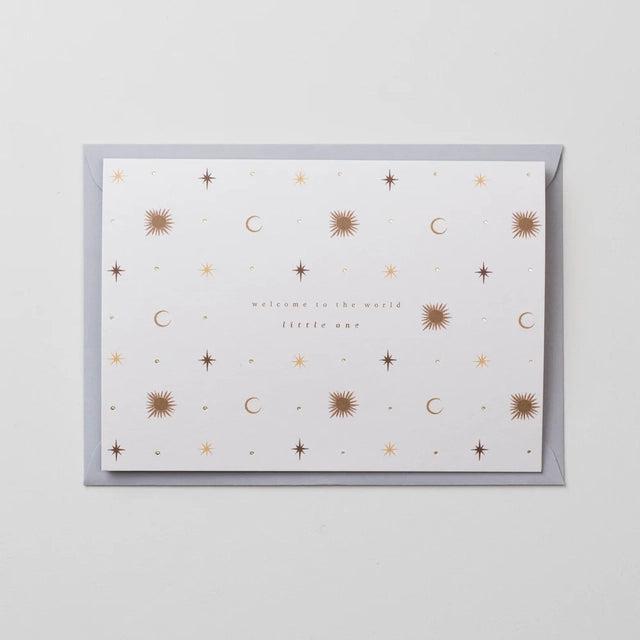 Welcome To The World Little One New Baby Card