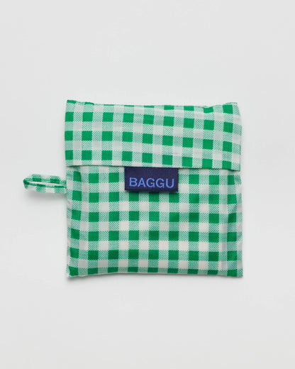 Standard Baggu Green Gingham