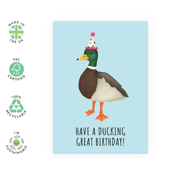 Have A Ducking Great B-day Card