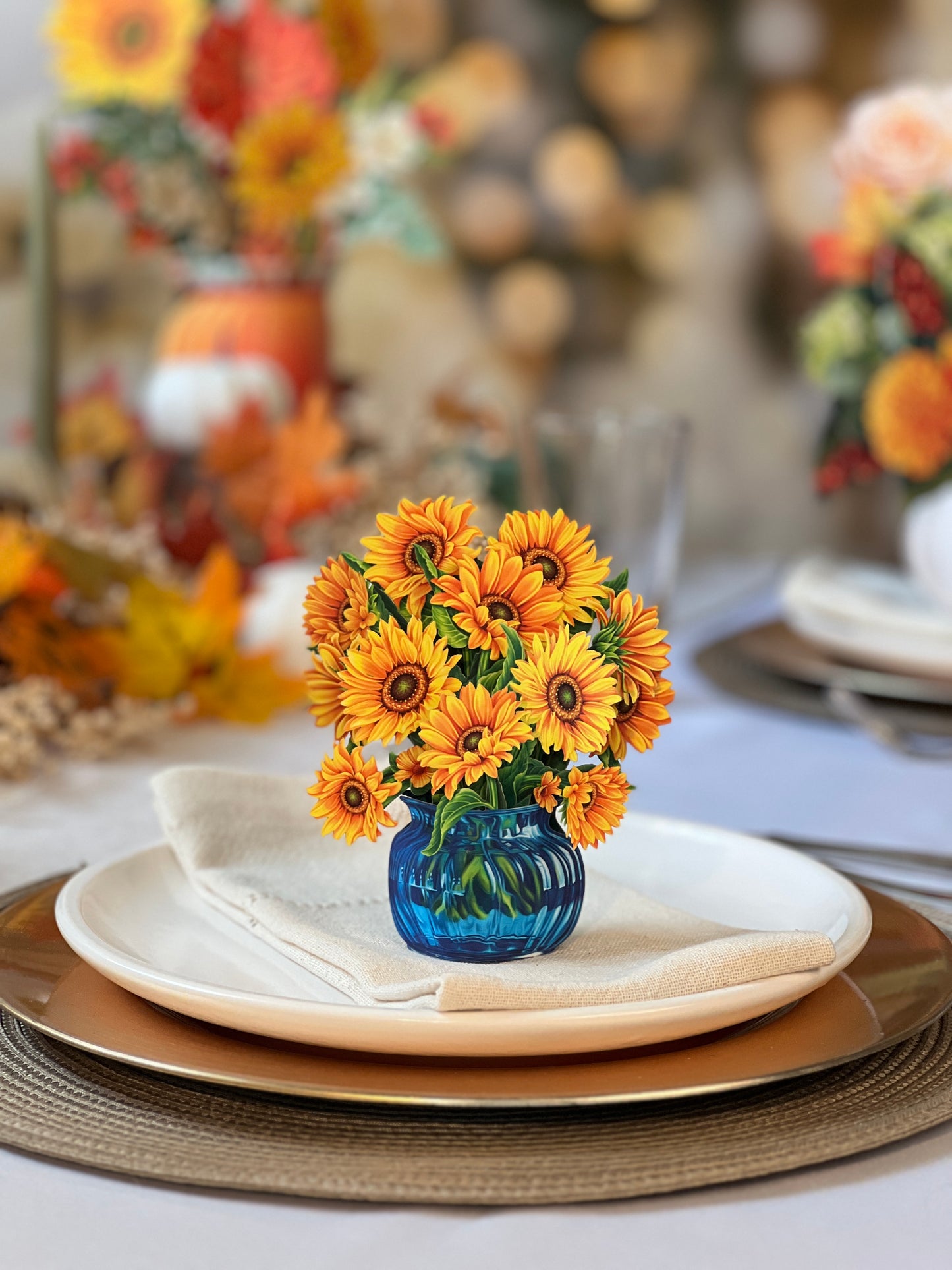 Mini Sunflower Pop-Up Card