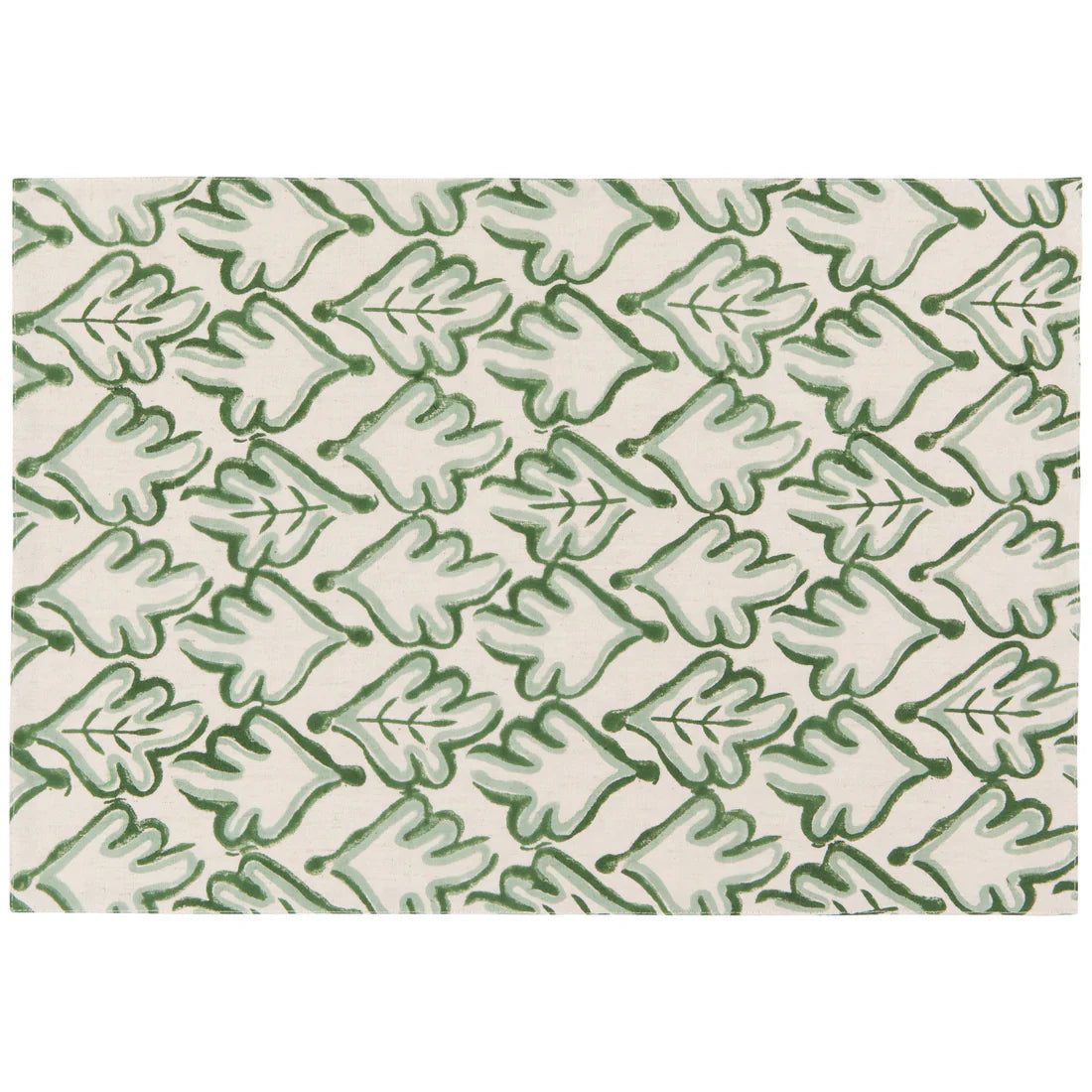 Hedge Block Print Placemats Set of 4