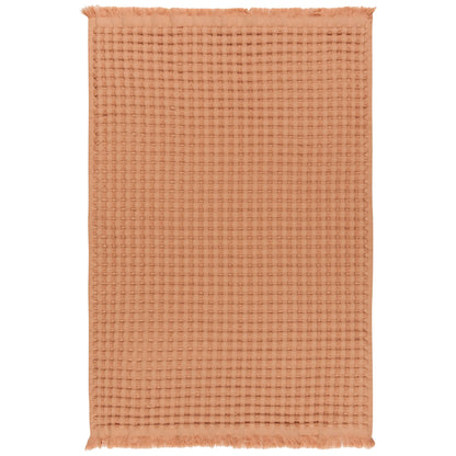 Tawny Organic Cotton Waffle Hand Towel