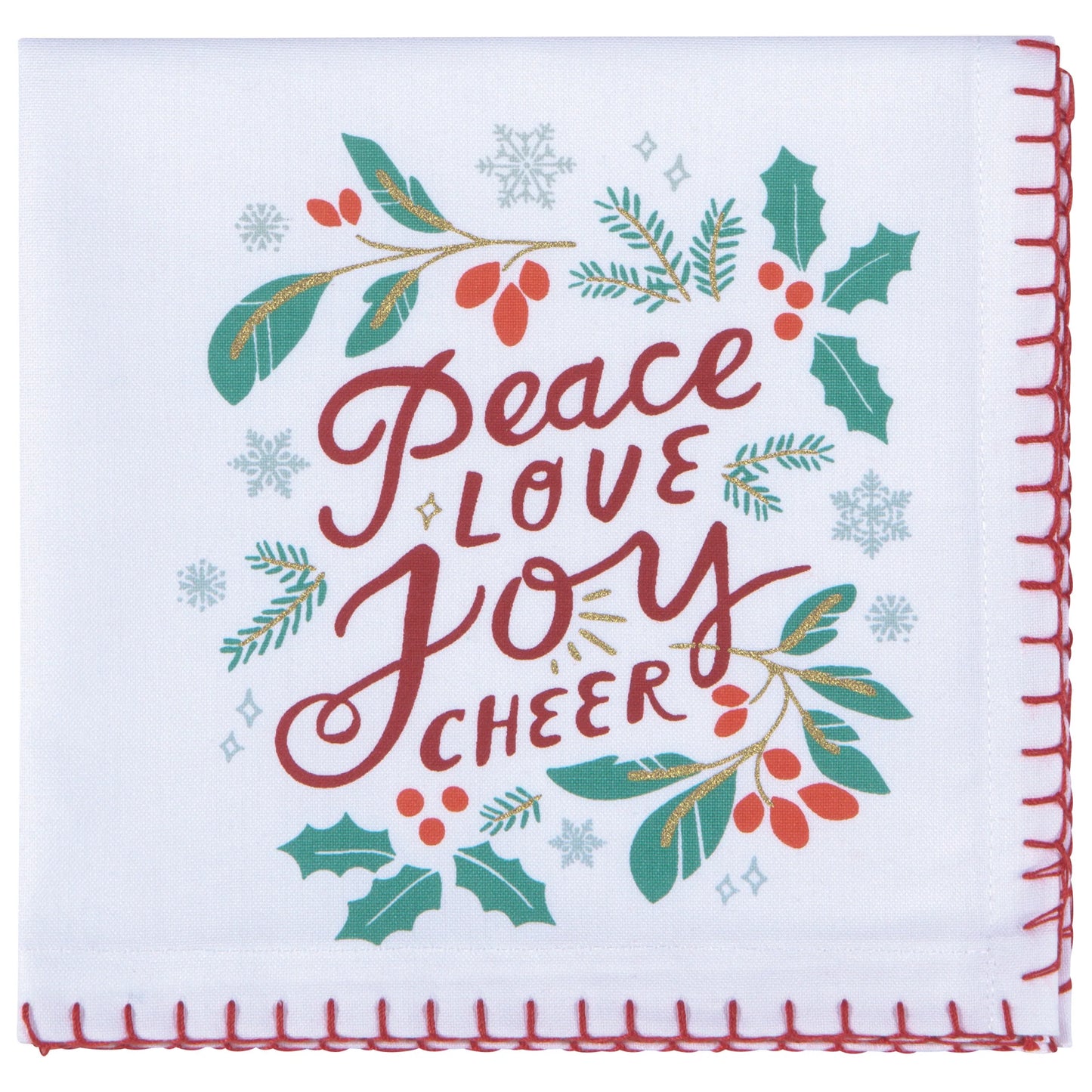 Peace & Joy Print Napkin 4