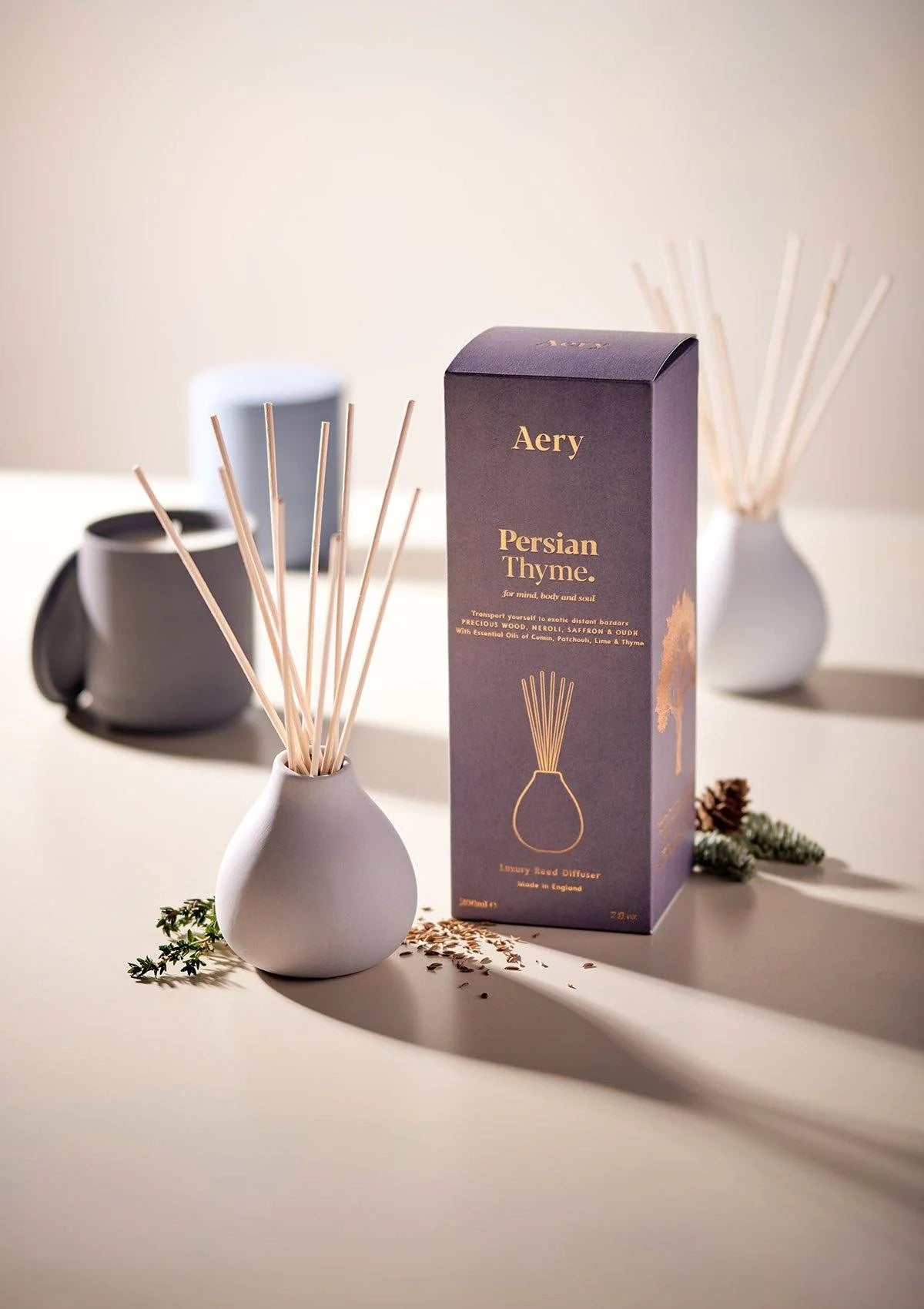 Persian Thyme Reed diffuser - Neroli Saffron and Oudh