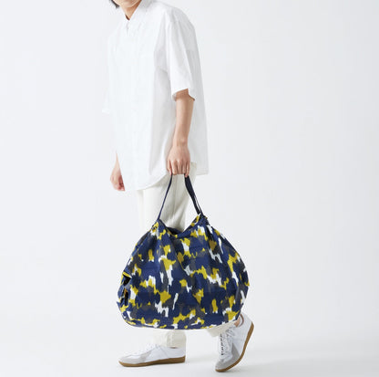 Shupatto Compact Reusable Bag – Large, Kokage Shades of Trees