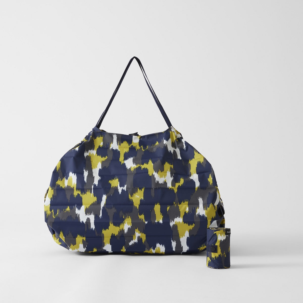 Shupatto Compact Reusable Bag – Large, Kokage Shades of Trees