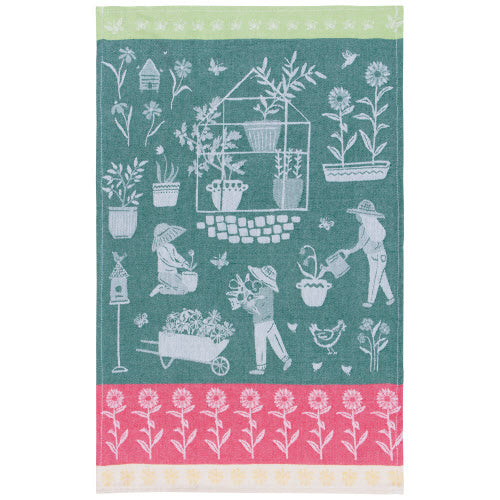 Tea Towel Jacq Green Thumb