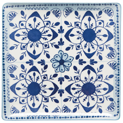 10" Porto Stamped Plate