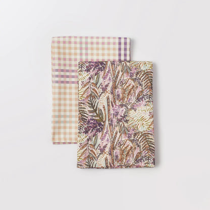 Tea Towel Recycled Cotton Mourne Set of 2