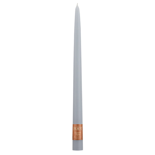 Taper Candle 12" X 7/8" Platinum
