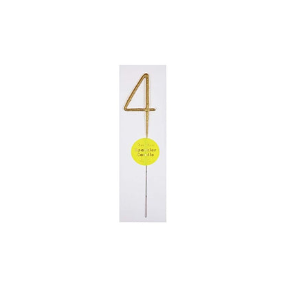 Gold Sparkler Number 4