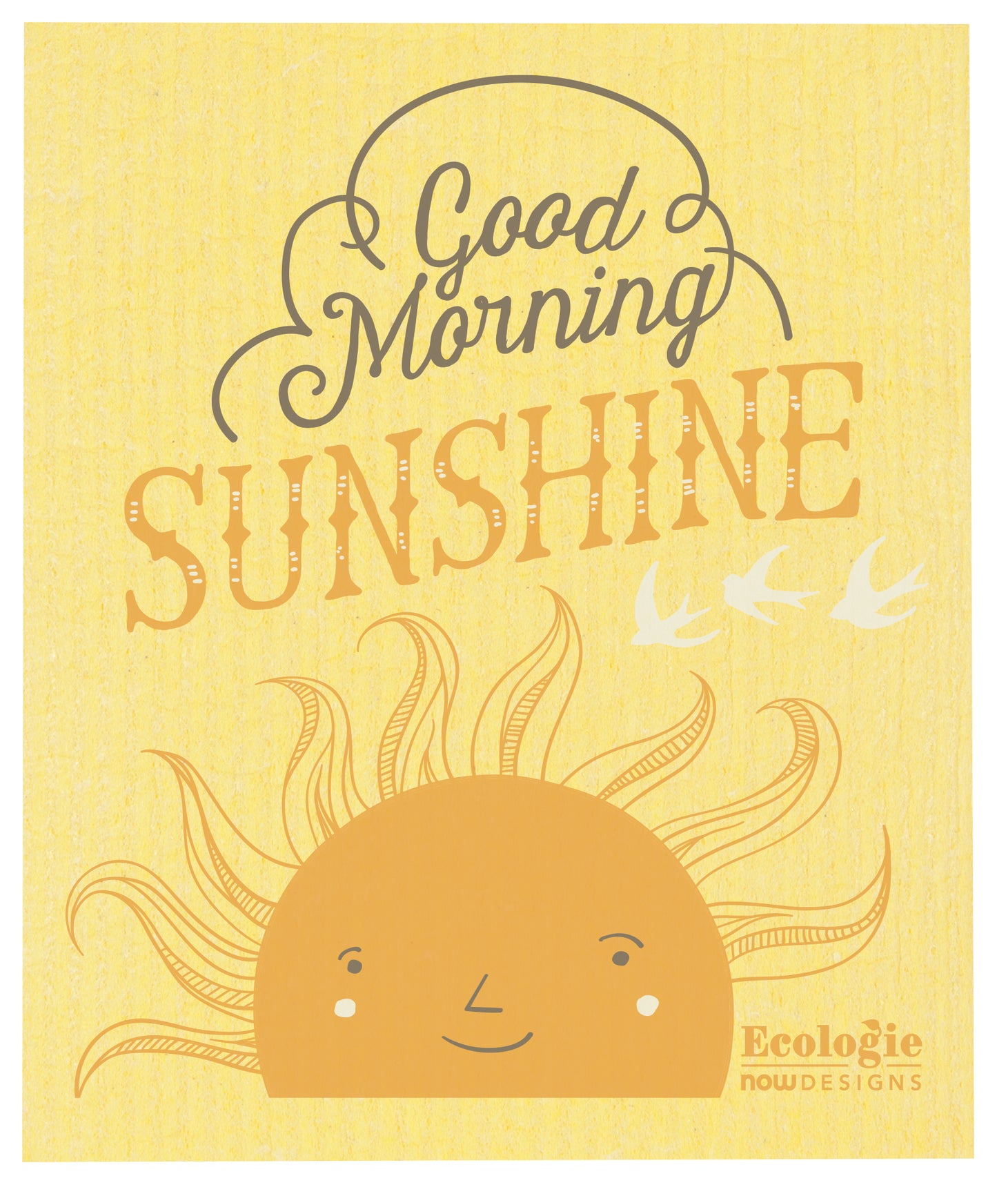 Swedish Dishcloth Good Morning Sunshine