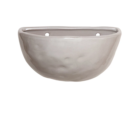 Wall Planter Matte Reactive Glaze Large