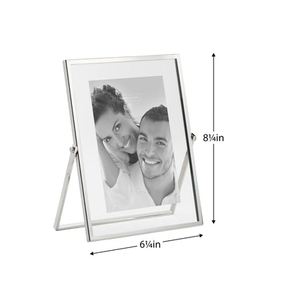 Trim Silver Glass Panel Photo Frame