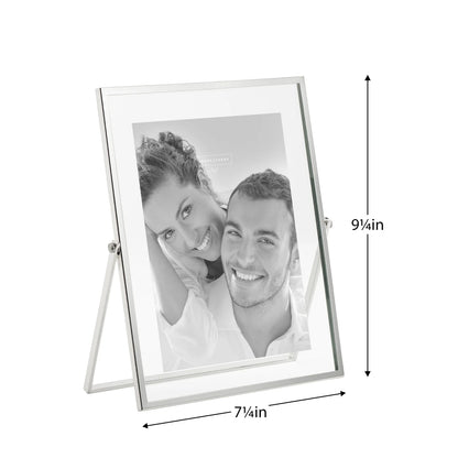 Trim Silver Glass Panel Photo Frame