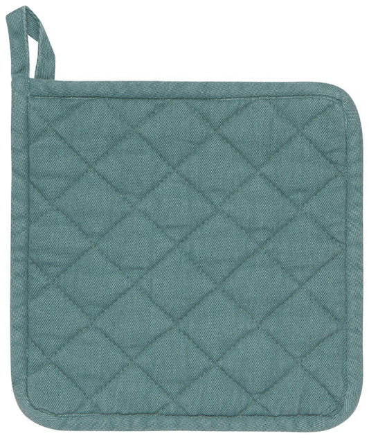 Potholder Stonewash Heirloom Lagoon