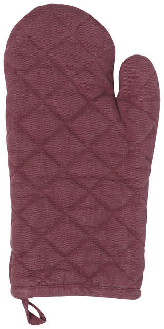 Stonewash Heirloom Wine Oven Mitt Set of 2
