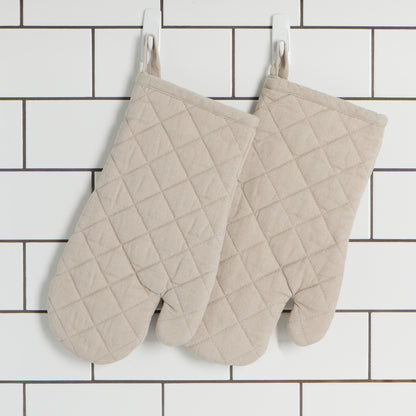 Stonewash Heirloom Dove Oven Mitt Set of 2