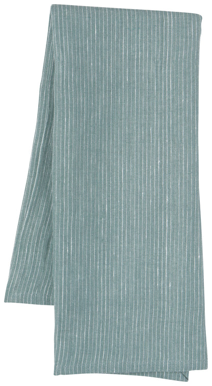 Linen Heirloom Lagoon Tea Towel