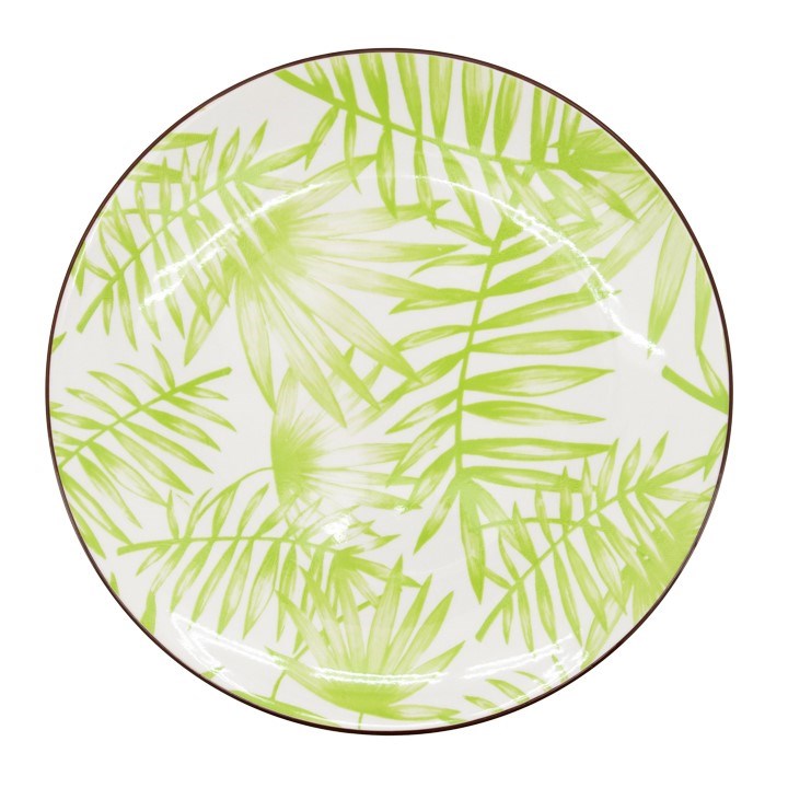 Kiri 8.5" Side Plate Palm Leaf