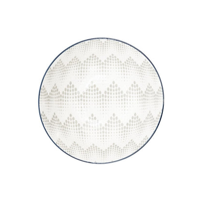 Kiri 6" Medium Bowl Graphic Dots