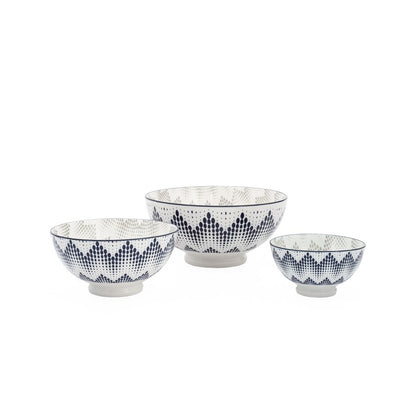 Kiri 6" Medium Bowl Graphic Dots