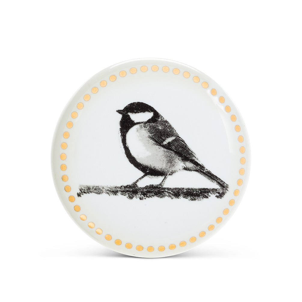 Chickadee Knob with Dots