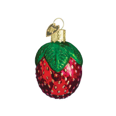 Sparkling Strawberry Ornament